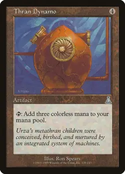 Thran Dynamo U Urza's Destiny 139 LP MTG - Image 1