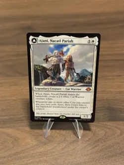 MTG Ajani, Nacatl Pariah 0237 Modern Horizons 3 Mythic Regular Transform White - Image 1