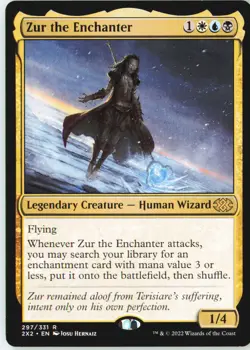Zur the Enchanter 297 Rare Double Masters 2022 Near Mint - Image 2