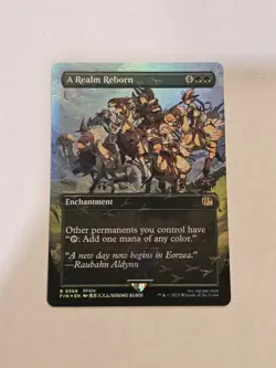 A Realm Reborn (Borderless) (Chocobo Track Foil) Final Fantasy Foil - Image 1