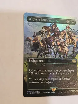 A Realm Reborn (Borderless) (Chocobo Track Foil) Final Fantasy Foil - Image 2