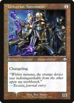 Universal Automaton (Retro Foil Etched) [Modern Horizons 2] - Image 1