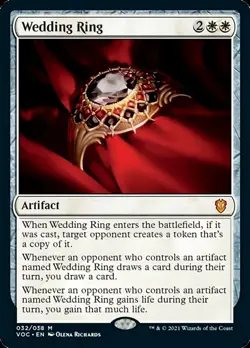 Wedding Ring [Innistrad: Crimson Vow Commander] - Image 1