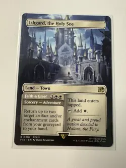 Ishgard, the Holy See (Borderless) ✅ Final Fantasy ✅ Magic (mtg) - Image 1