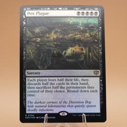 Pox Plague | 94 | Foil | Rare | Secrets of Strixhaven | MTG | 2026 - Image 1