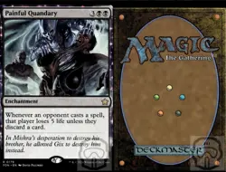 Painful Quandary 179 R Foundations Magic: The Gathering NM/M - Image 2