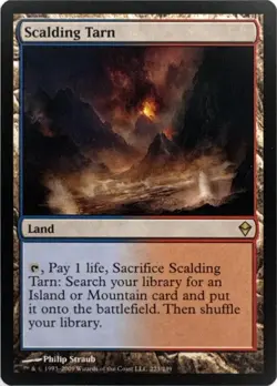 Scalding Tarn (#223) - Zendikar - MTG Rare Land - LP - Normal - Image 1