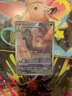 Pokemon Aurorus 092/088 Perfect Order Full Art Rare NM - Image 1