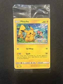 Build a Bear Pokemon Card Pikachu SM86 Promo Trading Card TCG SEALED NEW RARE - Image 1