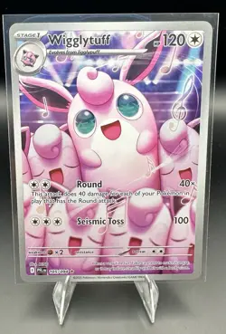 Pokemon Phantasmal Flames Wigglytuff 105/094 Illustration Rare Holofoil NM - Image 1