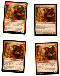 Set Of 4 Foundry Street Denizen #141/269 M15 MTG Magic The Gathering Card - Image 3