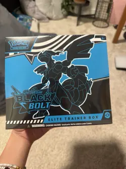 Pokemon TCG Scarlet & Violet Black Bolt Elite Trainer Box English - Image 1