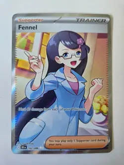 Pokemon Fennel 162/086 - Scarlet & Violet Black Bolt - Ultra Rare - Image 1