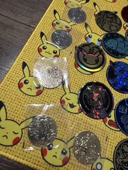 Assorted Pokemon TCG Coin Lot 250 Count - Charizard, Pikachu, Mewtwo, Rayquaza - Image 5