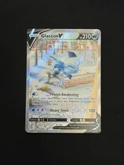 Glaceon V 175/203 Swsh07: Evolving Skies Holo - English - Pokemon TCG - Image 1