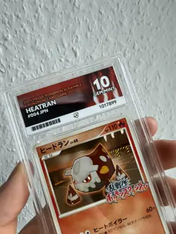 ACE 10 Heatran 004/016 Scramble Japanese Rumble Melee! Pokemon Card - POP 1 - Image 2