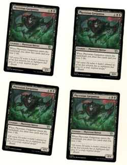 Set Of 4 Phyrexian Gargantua #0121 March Of The Machine MTG Card - Image 1