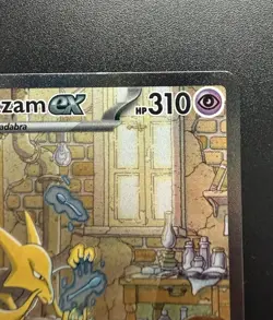 Alakazam ex 201/165 NM Pokemon Scarlet & Violet 151 Special Illustration Rare - Image 3