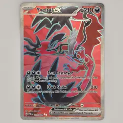 Yveltal ex 105/088 Ultra Rare ME03: Perfect Order Pokemon NM - Image 1