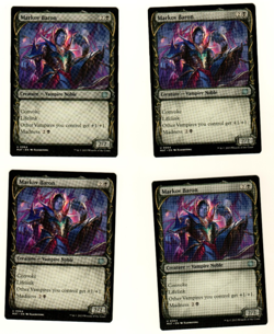 Set Of 4 Markov Baron #0064 March Of The Machine Aftermath MTG Card - Image 1