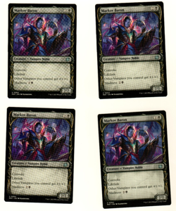 Set Of 4 Markov Baron #0064 March Of The Machine Aftermath MTG Card - Image 3