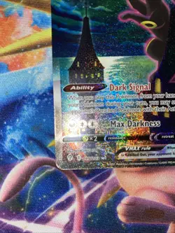 Pokemon TCG Umbreon VMAX Alt Art Holo Secret Rare Card Evolving Skies 215/203 NM - Image 2