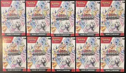 Pokemon TCG Prismatic Evolutions Sealed Booster Bundle Lot Of 10 New In Hand QTY - Image 1