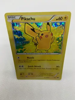 Pikachu 5/12 Holographic Rare Mcdonalds Pokemon 2013 - Image 3