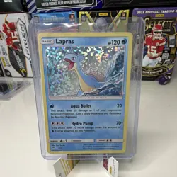 Pokemon Lapras 005/012 McDonald's 2019 Promo Holo Basic Card 120 HP - Image 1
