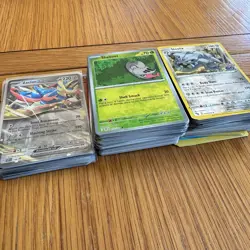BUNDLE OF 232 POKEMON FOILS INC EX'S NM BULK JOB LOT RVERS / FOILS NM - Image 2
