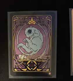 Pokai Gaku Mew Super Rare Creator SIGNED - Art Yueh Pokemon 151 *PLEASE READ* - Image 1
