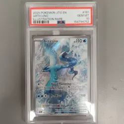 Pokemon Articuno 161/159 Sv09: Journey Together Illustration Rare Holo PSA 10 - Image 1