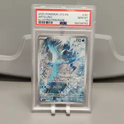 Pokemon Articuno 161/159 Sv09: Journey Together Illustration Rare Holo PSA 10 - Image 3