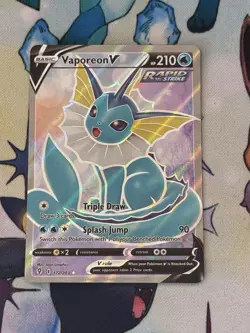 Vaporeon V Full Art Evolving Skies 172/203 Pokemon TCG - Image 2