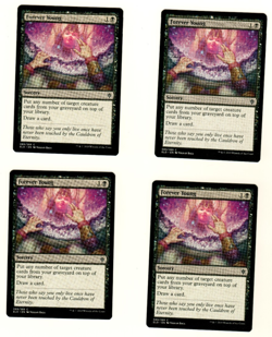 Set Of 4 Forever Young #089/269 Throne Of Eldraine MTG Magic the Gathering Card - Image 3