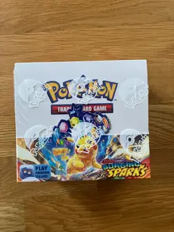 NEW SEALED Pokemon TCG Scarlet and Violet Surging Sparks booster display - Image 1