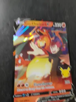 Lance Charizard v Black Star Promos SWSH133 Celebrations Jumbo Card - Image 4