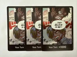 *3* DON!! Card (Alternate Art) A Fist of Divine Speed Foil - Image 1