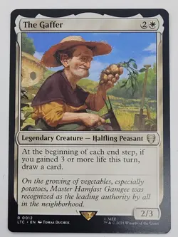 MTG The Gaffer - The Lord of the Rings Commander #012 - Image 1