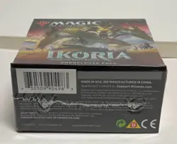 MTG Ikoria Prerelease Kit SEALED Lair of Behemoths 2020 Wizards of the Coast OOP 630509904983 - Image 3