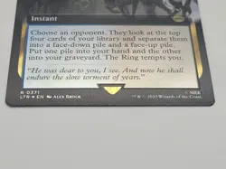 Sauron's Ransom (Extended Art) #371 Foil Lord of the Rings LTR Magic MTG - Image 2