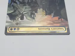 Sauron's Ransom (Extended Art) #371 Foil Lord of the Rings LTR Magic MTG - Image 3