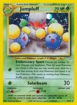 Jumpluff (#09/64) - Unlimited Holofoil Neo Revelation LP Pokemon - Image 1