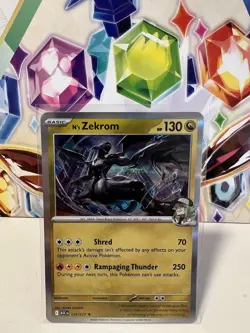 N’s Zekrom 155/217 Holo Rare - Pokemon TCG Ascended Heroes - NM - Image 1