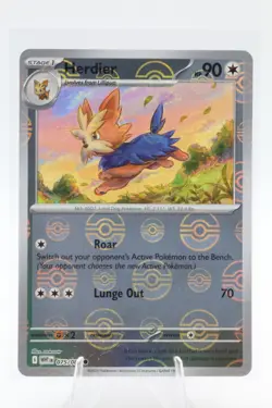 Herdier (Poke Ball Pattern) 075/086 Pokemon TCG White Flare Reverse Holo - Image 1