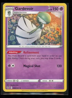 Gardevoir 069/195 Pokemon Silver Tempest Rare Lightly Played - Image 1