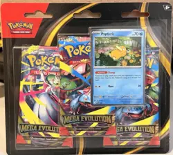 Pokemon Mega Evolution Triple Blister Pack Psyduck - Image 1
