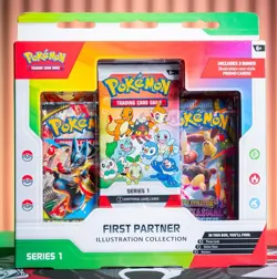Pokemon First Partner Illustration Series 1 Promo Box Charmander Bulbasaur - Image 1