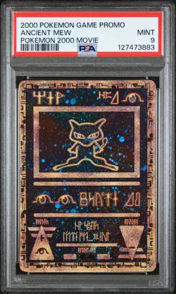 2000 POKEMON GAME MOVIE POKEMON 2000 MOVIE ANCIENT MEW PSA 9 - Image 1