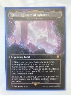 1x Glittering Caves of Aglarond | Gemstone Caverns | 364 | NM | Borderless | MTG - Image 1